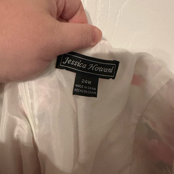 Jessica Howard Midi Floral Dress Size 24W - Picture 2 of 2